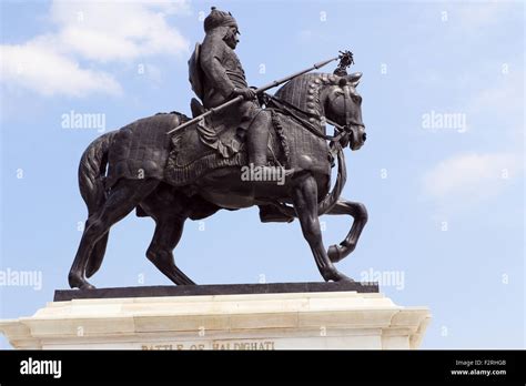 Maharana Pratap Memorial Udaipur Rajasthan Stock Photo Alamy