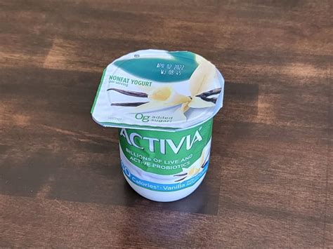 Activia Greek Style Yogurt Vanilla Nutrition | Besto Blog