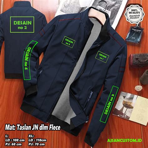 Jual Custom Sablon Jaket Custom Sablon Tidak Bisa Cod Sablon
