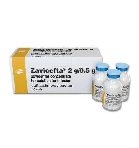 Zavicefta 2GM INJECTION At 5000 Vial Ceftazidime Injection In