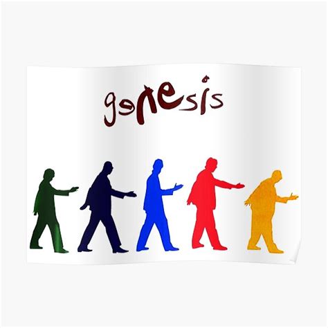 "GENESIS BAND LOGO dance 01 classic97" Poster for Sale by ead46 | Redbubble