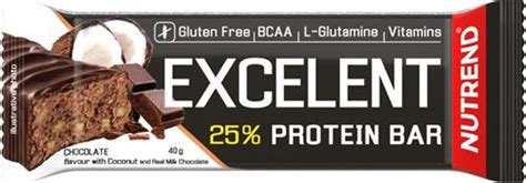 Nutrend EXCELENT protein bar 40 g čokoláda kokos VM 025 40 ČKO