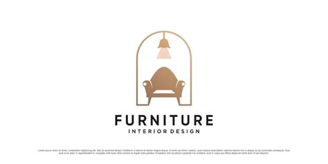 Premium Vector Furniture Logo Design Template For Interior Property