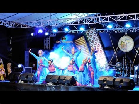 Persembahan Tari Kreasi Dari Provinsi Gorontalo Festival Pesona Buol