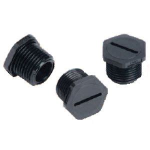 Item # 20301264-PA6607, HEYCO® 0.53 Inch (in) Overall Length Liquid Tight Threaded Hole Plug On ...