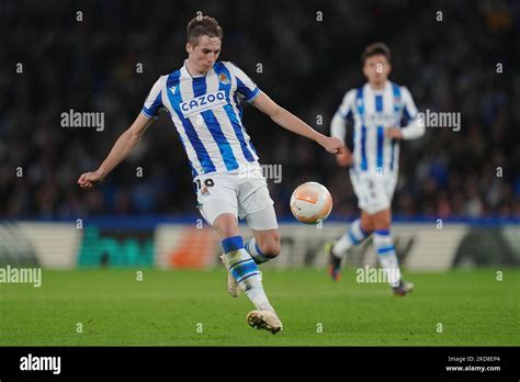 Jon Pacheco Of Real Sociedad During The Uefa Europa League Match