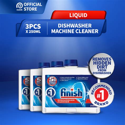 Finish Dishwasher Machine Cleaner Ml Bundle Of Shopee Singapore