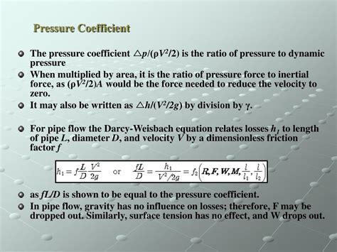 Ppt Chapter 4 Dimensional Analysis And Dynamic Similitude Powerpoint