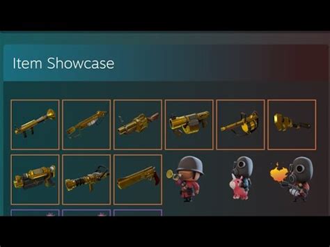 Tf Shiny Australium Showcase Youtube