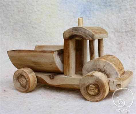 Wooden toy truck | Etsy