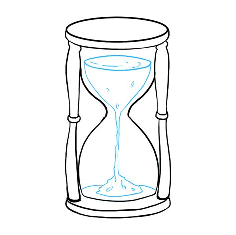 How To Draw An Hourglass Really Easy Drawing Tutorial