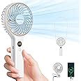 Amazon SWEETFULL Handheld Fan Portable Fan 5000mAh Rechargeable