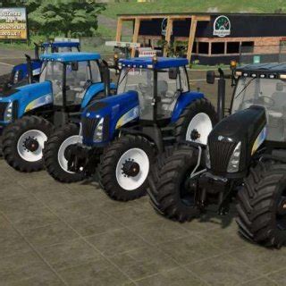 New Holland TG Seria Edit V1 0 0 0 FS25 FS22 Mod