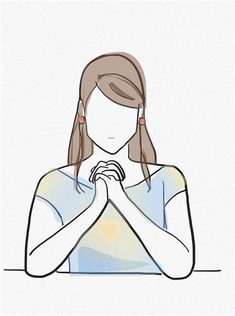 Download Praying, Female, Prayer. Royalty-Free Stock Illustration Image ...