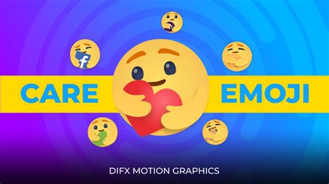 Facebook Care Emoji, After Effects Project Files | VideoHive