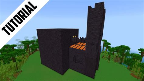 Minecraft How To Build A Treasure Bastion Remnant Step By Step Youtube