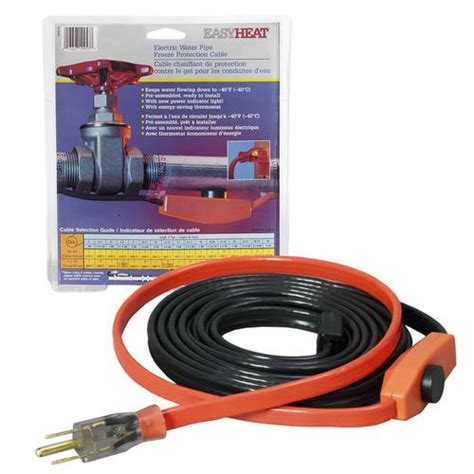 Easyheat Ahb 6 Ft 42 Watt Pipe Heat Cable In The Pipe Heat Cables Department At