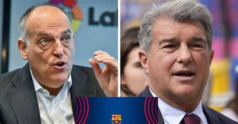 Duro Comunicado Oficial El Fc Barcelona Pide La Dimisión De Javier Tebas Presidente De La Liga