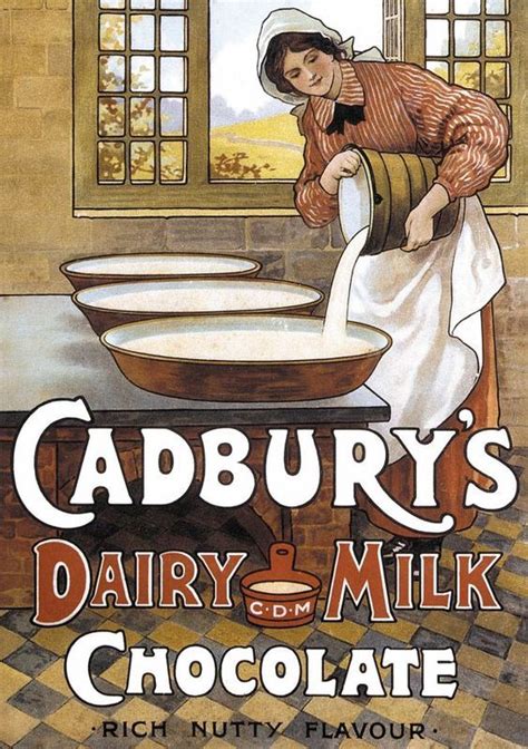 Cadburys Milk Chocolate Vintage Advertising Vintage Advertisements