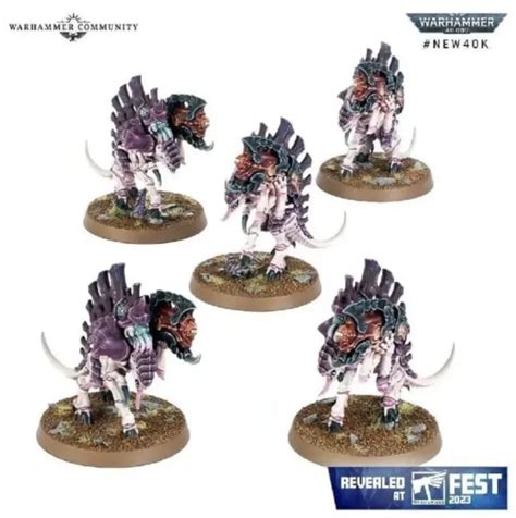 Warhammer K Leviathan Tyranid Termagants And Ripper Swarm New On