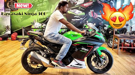 2021 Kawasaki Ninja 300 😱 Lime Green 👌 Bs6 With All New Features Review In Hindi Youtube