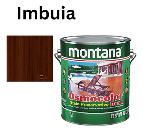 Tinta Osmocolor Stain Montana Cor Imbuia Gal O Lata L Frete Gr Tis