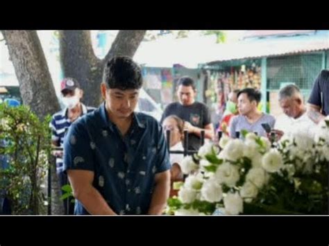 Coco Martin Dumalaw Sa Puntod Ni Fpj Kasama Ang Cast Ng Batang Quiapo