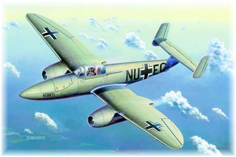 Heinkel He 280jumo 004 148 Eduard Store Ww2 Aircraft Fighter