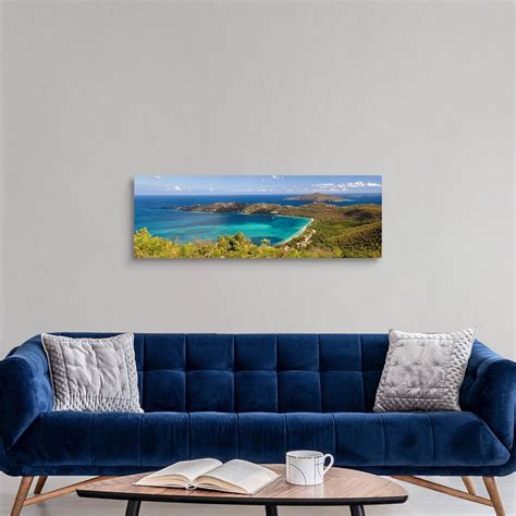 Panoramic Aerial View of Magens Bay, St Thomas, US Virgin Island Wall Art, Canvas Prints, Framed ...