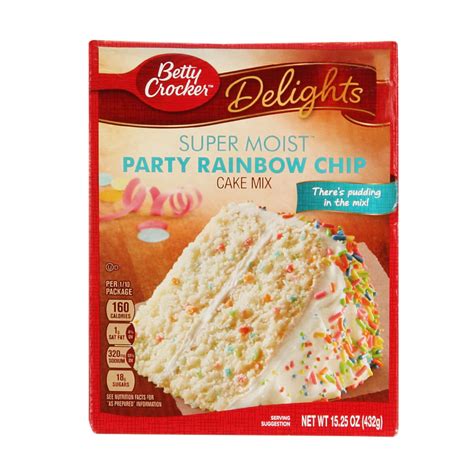 Betty Crocker Rainbow Chip Cake Mix 432g