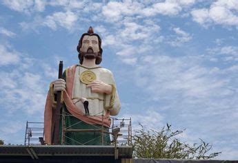 Estatua gigante de San Judas Tadeo llega a Culiacán Sinaloa Grupo