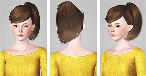 Butterflysims 130 Hairstyle Retextured The Sims 3 Catalog