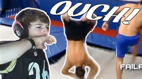 Try Not To Laugh Trampoline Fails Edition Youtube