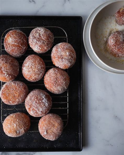 Milk Bread Doughnuts With Yuzu Cream Pastry And Prose