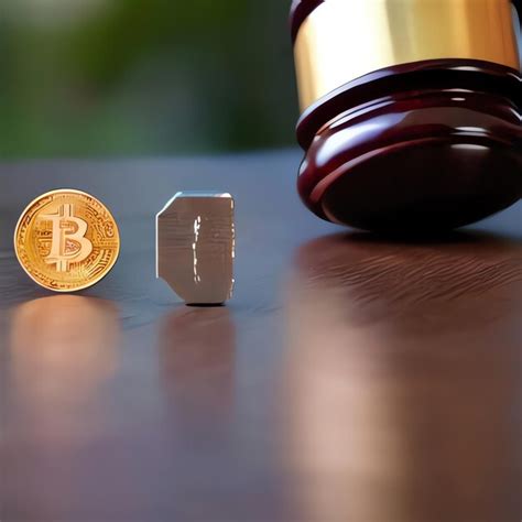 Premium Photo Bitcoin MiningGavel And Crypto Concept Crypto Tax