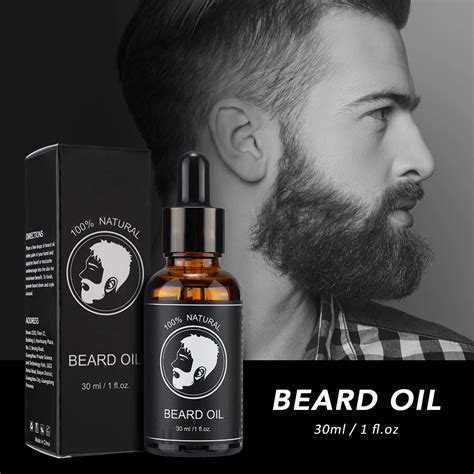 Beard Growth Essential Oil Natural Effective Thicken More Beard