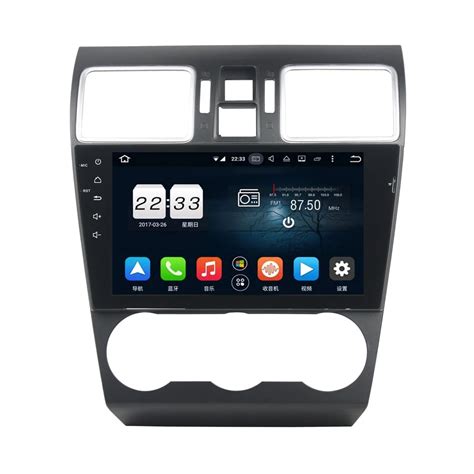 Octa Core Android Car Gps Radio For Subaru Wrx With