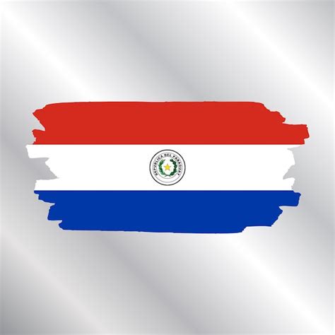 Premium Vector Illustration Of Paraguay Flag Template