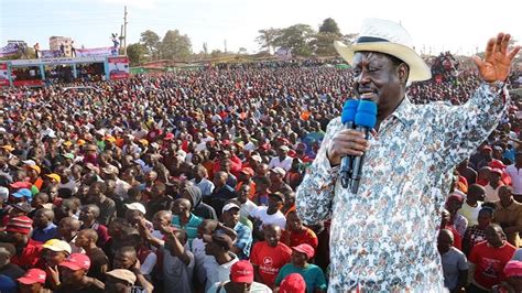 Raila Delivers Bad News To Ruto Ahead Of Kamukunji Mega Rally Youtube