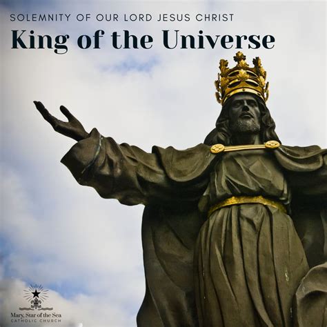 Solemnity of Christ the King! – Mary, Star of the Sea