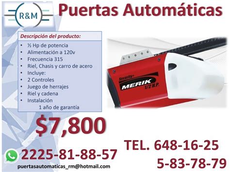 Foto Motor Merik 511 de Puertas Automáticas R m 344042 Habitissimo