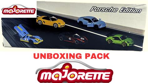 Unboxing Pack Majorette Youtube