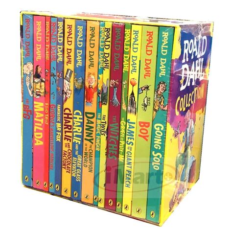 2016 Stock Roald Dahl Collection 15 Books Box Set Phizz Wizzing