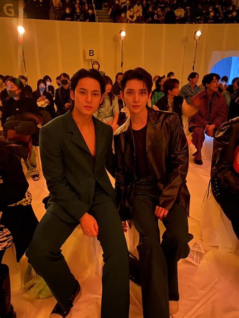 Seventeen S Mingyu And Joshua Are A Crazy Hot Duo At The Marni