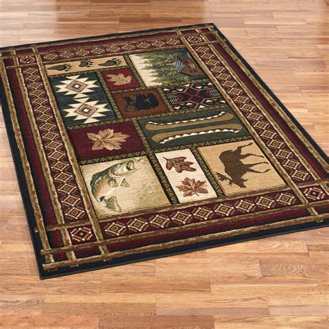 Cabin Chalet Rustic Area Rugs