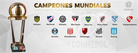 Toda A Am Rica Do Sul Comemora Seus Clubes Campe Es Do Mundo Conmebol