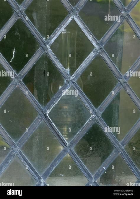 Latticed glass window surface background Stock Photo - Alamy