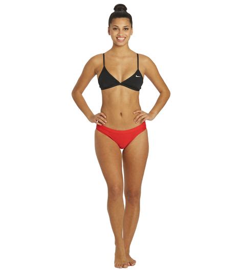 Nike Womens Lifeguard Sport Bikini Bottom At