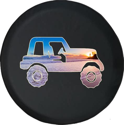 Black Tire Covers Tire Accessories For Campers Suvs Trailers