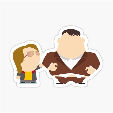 "Shut Up Mimsy | South Park" Sticker for Sale by WilliamBourke | Redbubble